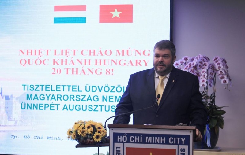 Lehőcz Gábor, consul général de Hongrie à Ho Chi Minh-Ville. Photo: VOV