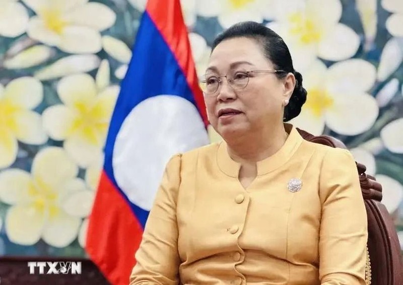 L’ambassadrice du Laos au Vietnam, Khamphao Ernthavanh. Photo : VNA.