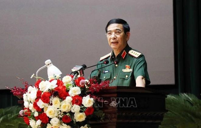 Le général d’armée Phan Van Giang, ministre vietnamien de la Défense. Photo : VNA.