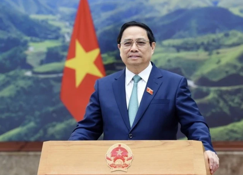 Le Premier ministre Pham Minh Chinh. Photo : VNA.