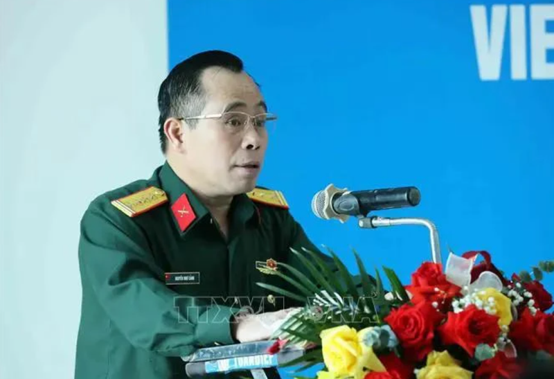 Le colonel Nguyên Nhu Canh, directeur adjoint du Département des opérations de maintien de la paix du Vietnam. Photo: VNA