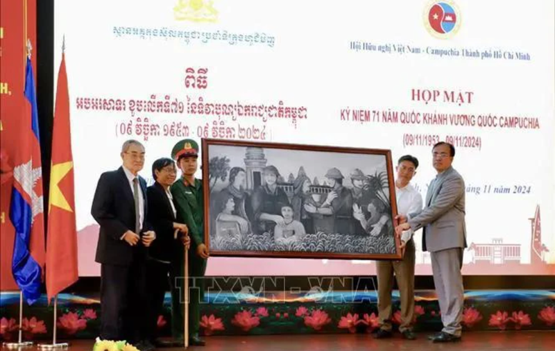 Lors de l'événement, à Hô Chi Minh-Ville, le 9 novembre. Photo: VNA