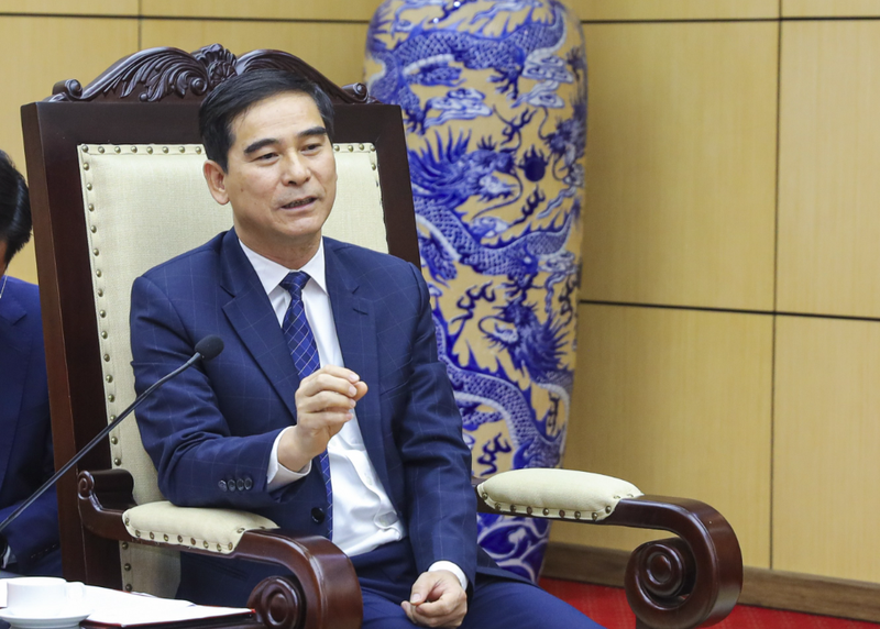 Duong Van An, secrétaire du Comité du Parti provincial et chef de la délégation de l’Assemblée nationale de Vinh Phuc