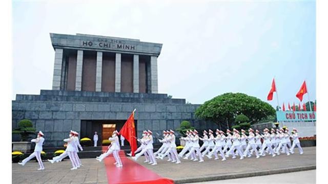 Mausolée du Président Hô Chi Minh à Hanoï. Photo: VNA