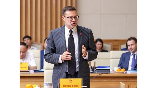  Le nouvel ambassadeur d’Australie au Vietnam, Andrew Goledzinowski. Photo: VGP