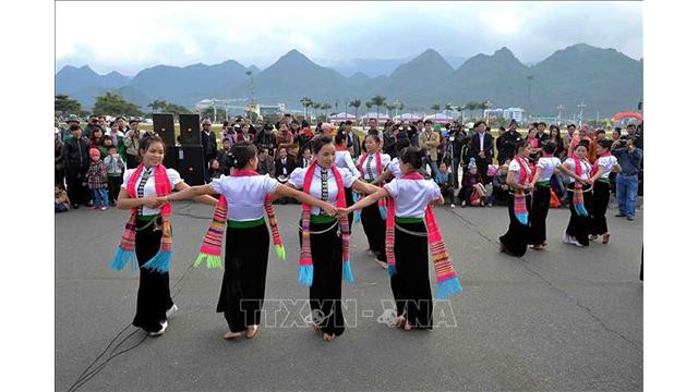 Le Festival culturel des minorités ethniques dans la région du Nord-Ouest. Photo: VNA