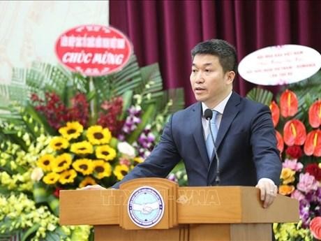 Phan Anh Son, vice-président - secrétaire général de l'Union des organisations d'amitié du Vietnam, chef du comité d'organisation du 22e Congrès du Conseil mondial de la paix. Photo : VNA.