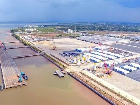 Le port international de Long An. Photo: nhandan.vn