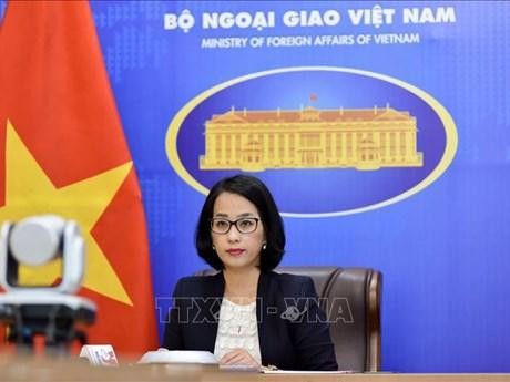 La porte-parole adjointe du ministère des Affaires étrangères Pham Thu Hang. Photo : VNA