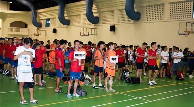 Van Lang Sports Competition 2023" voit la participation d’environ 300 sportifs. Photo : VNA.