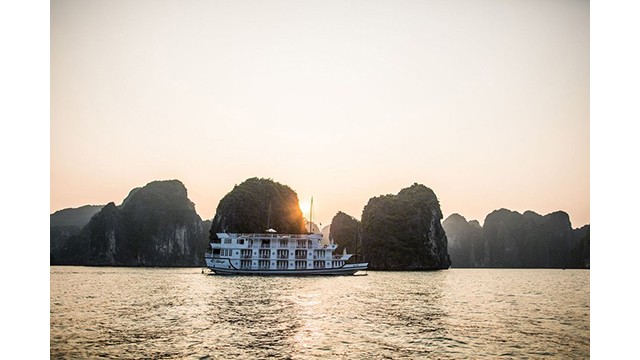 La baie de Ha Long. Photo: Administration nationale du Tourisme du Vietnam 