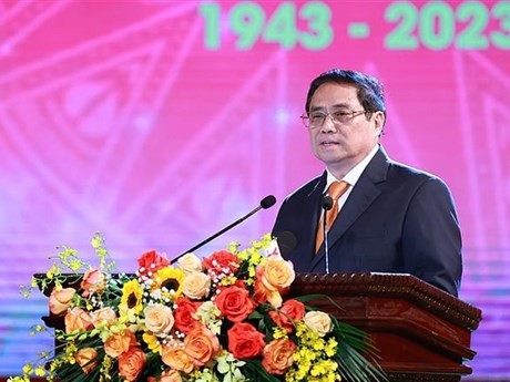 Le Premier ministre Pham Minh Chinh. Photo : VNA.