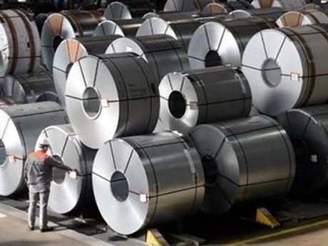 Le Vietnam a exporté de l'acier galvanisé au Mexique pour 370 millions de dollars en 2021. Photo : baodautu.vn