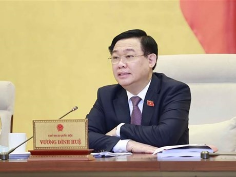 Le Président de l'Assemblée nationale, Vuong Dinh Huê Photo : VNA.