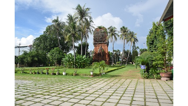 La tour Banh It dans le district de Tuy Phuoc, province de Binh Dinh. Photo : VOV. 