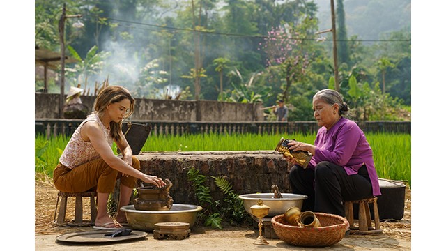 Le Vietnam est poétique dans le film « A Tourist's Guide to Love ». Photo : zingnews.vn