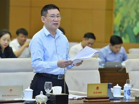 Le ministre vietnamien des Finances, Hô Duc Phoc. Photo : VNA.