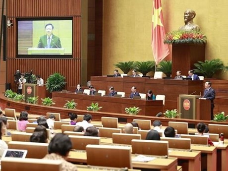 Le Président de l’Assemblée nationale vietnamienne, Vuong Dinh Huê. Photo : VNA.