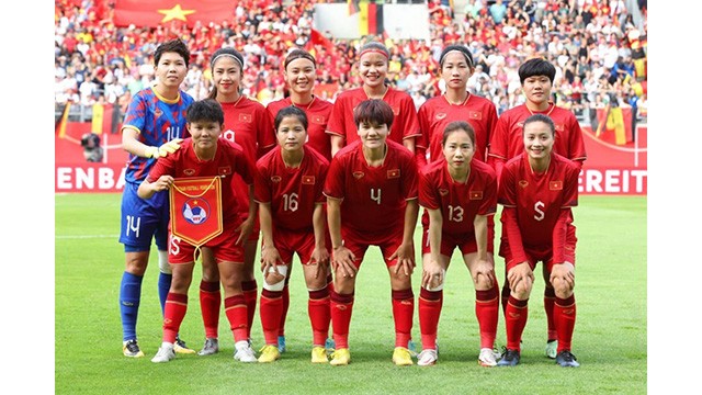 L’équipe vietnamienne féminine de football rencontrera le 10 juillet l’équipe néo-zélandaise. Photo : Getty. 