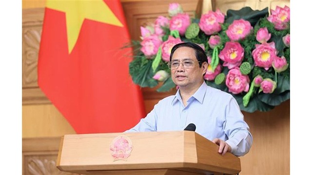 Le Premier ministre Pham Minh Chinh. Photo :VNA
