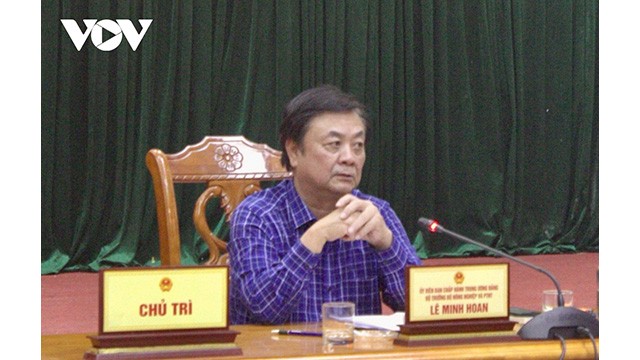 Le ministre de l'Agriculture et du Développement rural, Lê Minh Hoan. Photo : VOV.