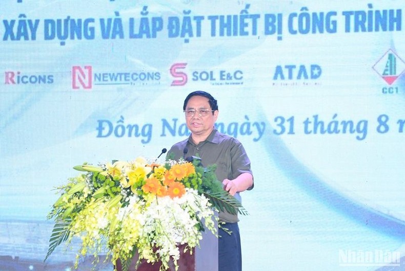 Le Premier ministre Pham Minh Chinh Photo : NDEL.