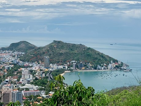 Une vue de la ville de Vung Tàu, province de Bà Ria-Vung Tàu. Photo : VNA.