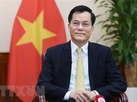 Le vice-ministre des Affaires étrangères Ha Kim Ngoc. Photo : VNA