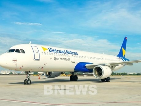 Vietravel Airlines, filiale du voyagiste Viettravel, vise à augmenter sa flotte d'avions à 20 d'ici 2025-2026. Photo : VNA