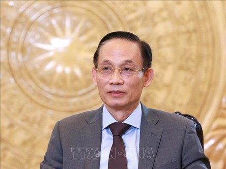 Lê Hoài Trung, secrétaire du Comité central du Parti communiste du Vietnam (PCV), chef de la Commission des Relations extérieures du Comité central du PCV. Photo : VNA.
