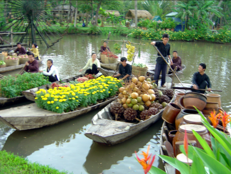 La zone touristique de Binh Quoi 1 présente des spécialités régionales du Sud aux visiteurs.Photo : Saigontourist/CVN