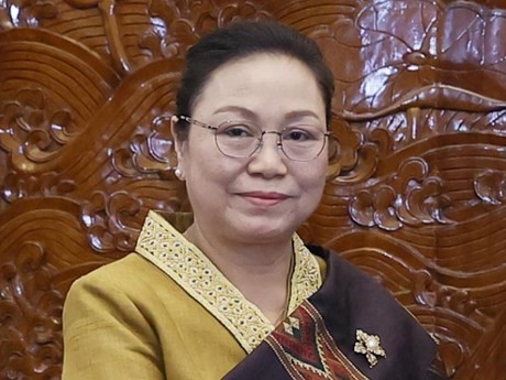 L’ambassadrice du Laos au Vietnam, Khamphao Ernthavanh. Photo : VNA.
