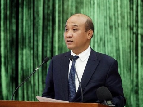 Le vice-président du Comité populaire municipal, Le Quang Nam. Photo : VNA.