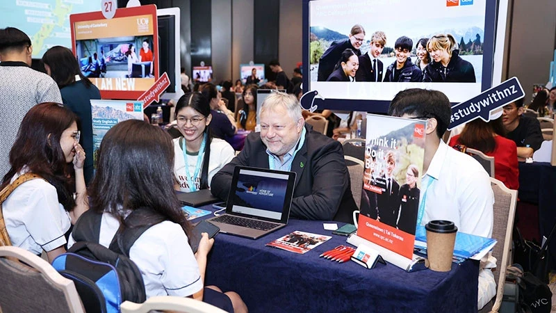 L'éducation est un domaine de coopération sur lequel les deux pays se concentrent. Photo : l'ambassade de Nouvelle-Zélande au Vietnam. 