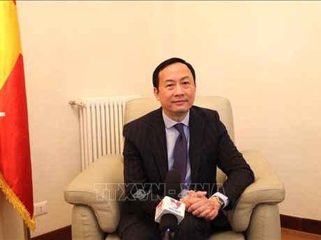  L'ambassadeur du Vietnam en Italie, Duong Hai Hung. Photo : VNA.