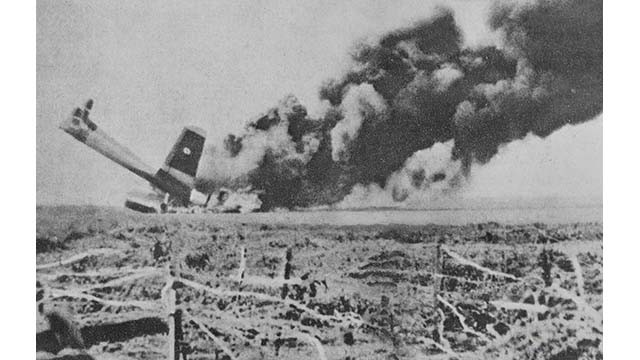 Un avion français s'est écrasé sur le front de Diên Biên Phu en 1954. Photo : VNA.