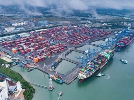 Le port international de Tân Cang - Cai Mep (TCIT) . Photo : VNA