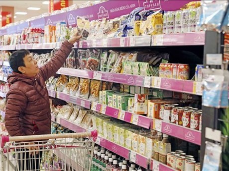 L'indice des prix à la consommation (IPC) en avril a légèrement augmenté de 0,07% par rapport au mois précédent. Photo : VNA
