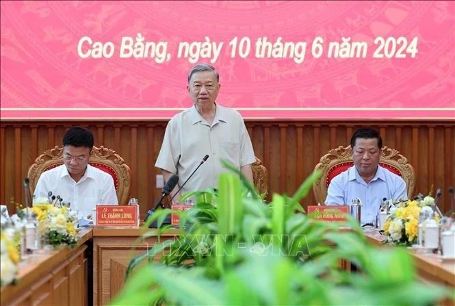 Le Président Tô Lâm. Photo : VNA.