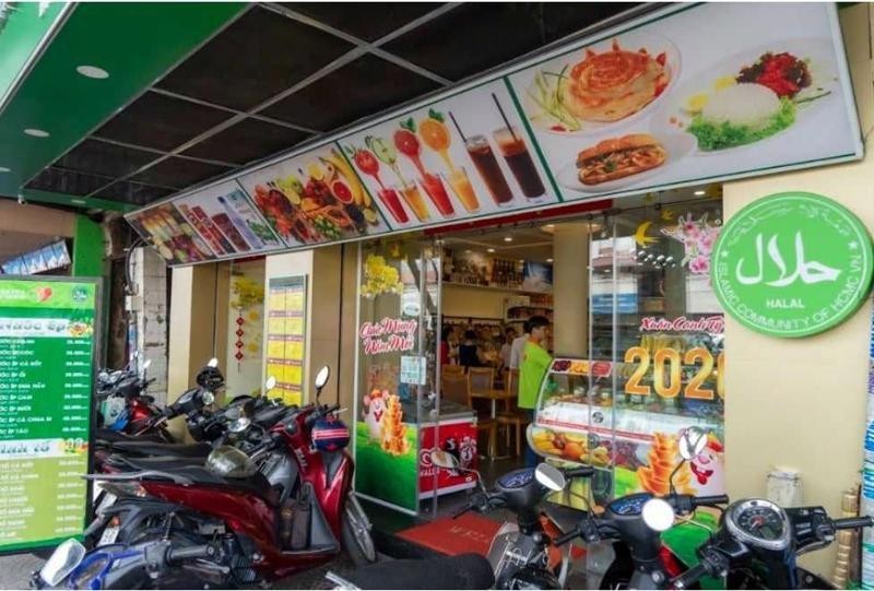 Dans le magasin Satrafoods Halal situé au 15-17 rue Phan Chu Trinh, quartier de Bên Thanh, premier arrondissement, Hô Chi Minh-Ville. Photo : VnEconomy.