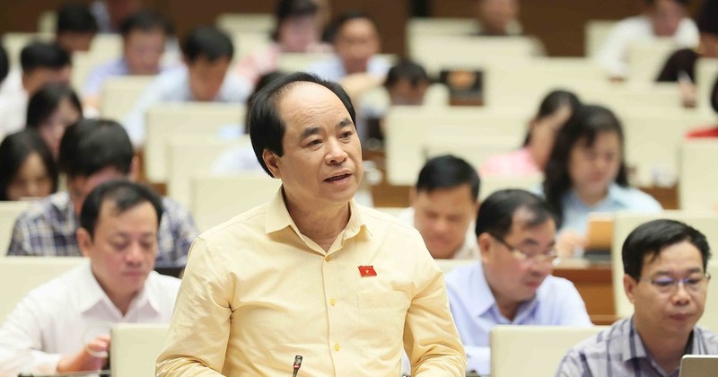 Le député Truong Xuân Cu (Hanoï). Photo: VNA