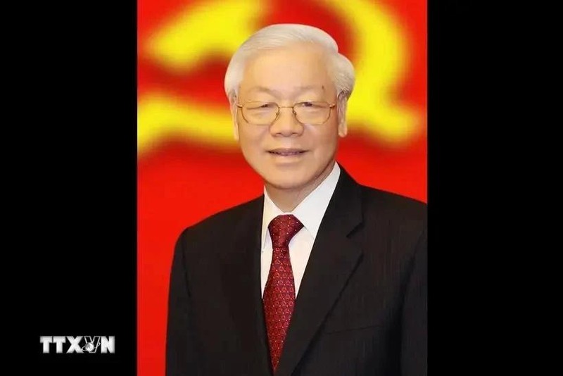 Le Secrétaire général du Parti communiste du Vietnam, Nguyên Phu Trong. Photo : VNA.