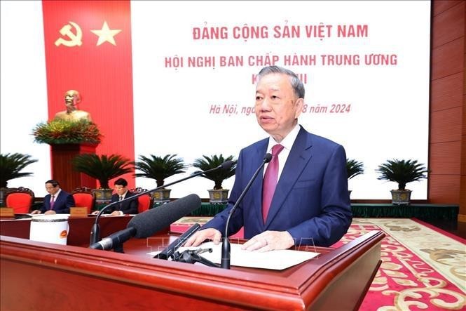 Le Secrétaire général du Comité central du Parti communiste du Vietnam (PCV) et Président de l'État, Tô Lâm. Photo : VNA.