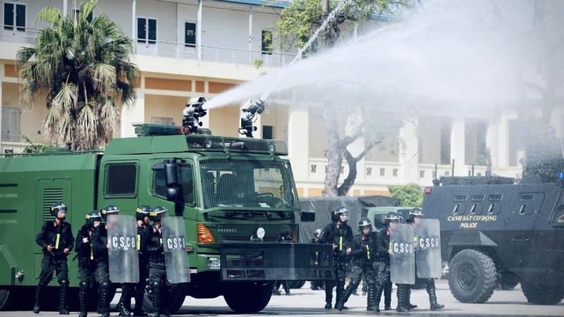 L'unité de Police de maintien de la paix des Nations Unies compte 205 officiers, dont 41 femmes. Photo : phunuvietnam.vn