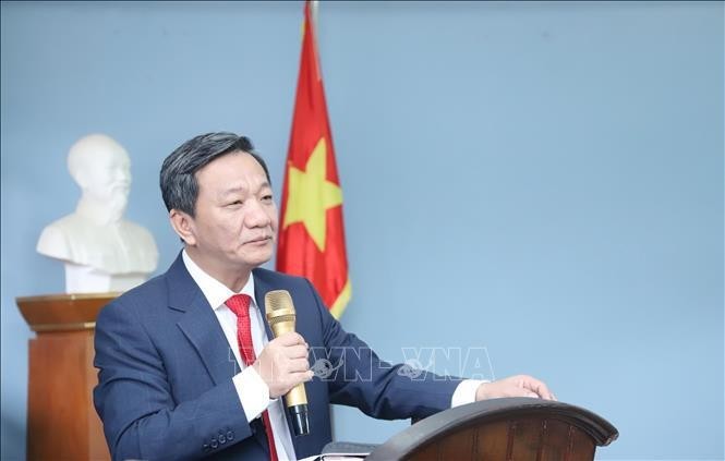 L'ambassadeur vietnamien au Laos Nguyen Minh Tam. Photo : VNA.