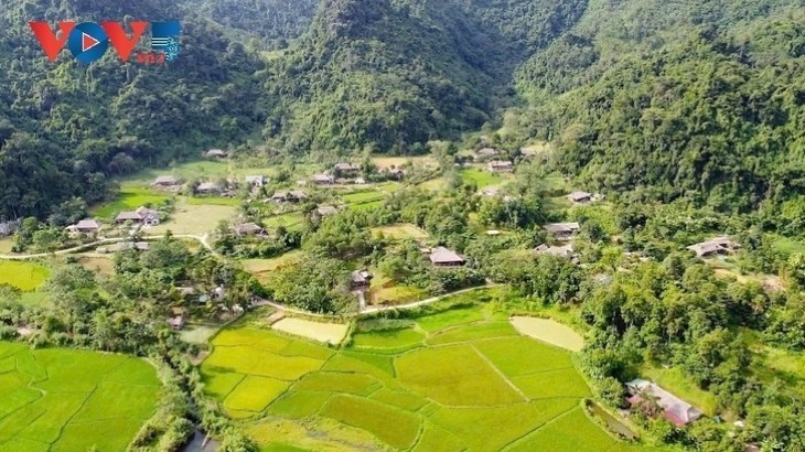 Le village Khun, une destination paisible. Photo : Vinh Phong/VOV5.