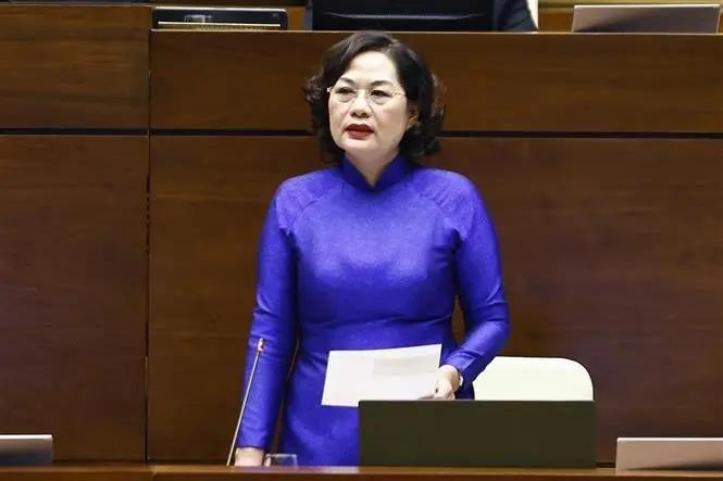 La gouverneure de la Banque d'État du Vietnam, Nguyen Thi Hong. Photo : VNA.