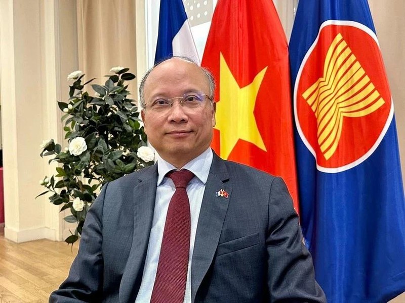 L'ambassadeur du Vietnam en France, Dinh Toan Thang. Photo : VNA.