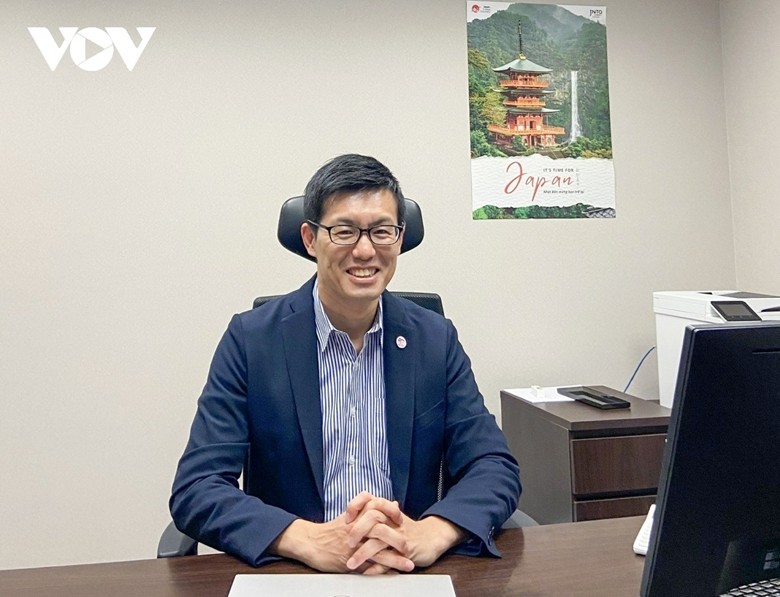 Yoshida Kenji, représentant en chef de l’Office de promotion touristique du Japon (JNTO) au Vietnam. Photo : VOV. 