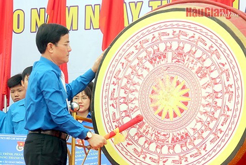 Trân Văn Huyên, secrétaire adjoint permanent du Comité du Parti, et président du Conseil populaire de la province de Hâu Giang. Photo : VOV.